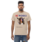 BE WORST Men's (standard/unisex)  classic tee notsobreitbart.com