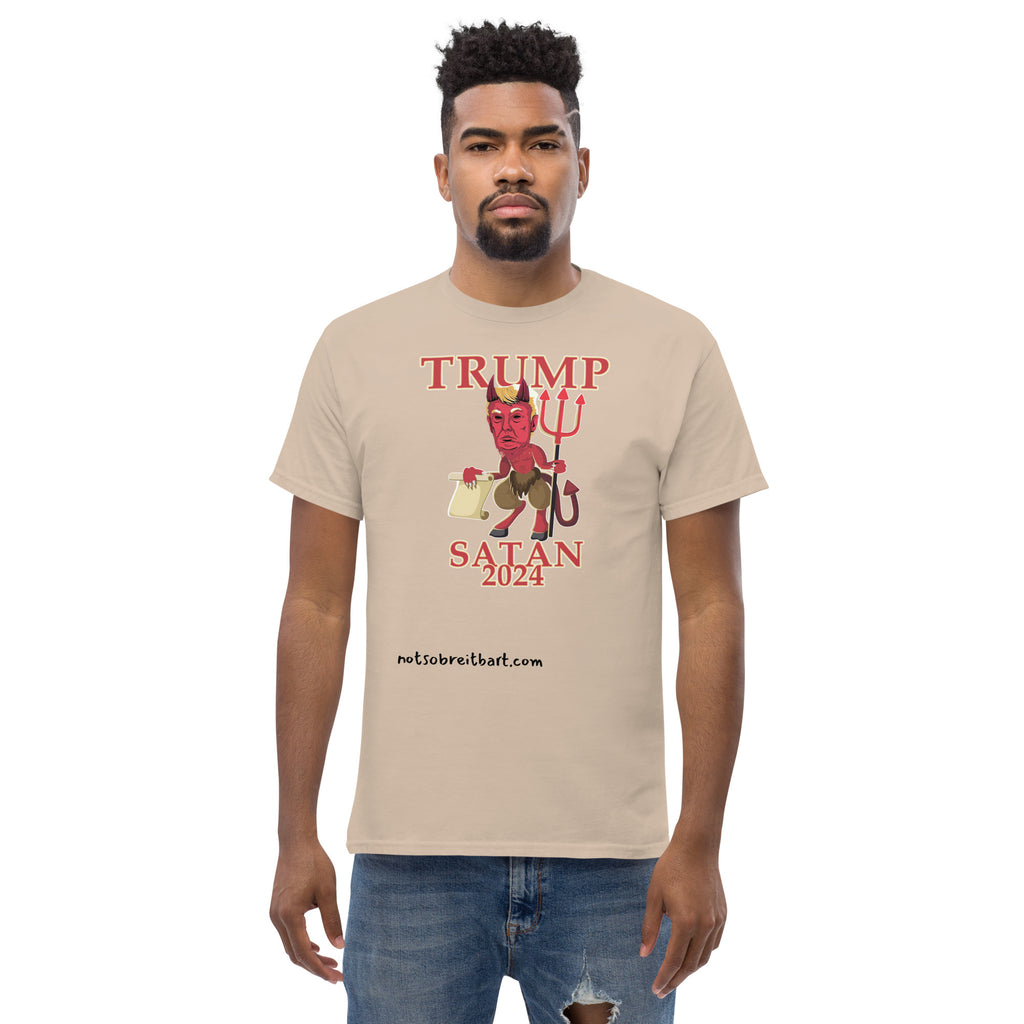 Trump Satan w/horns Unisex classic tee notsobreitbart.com