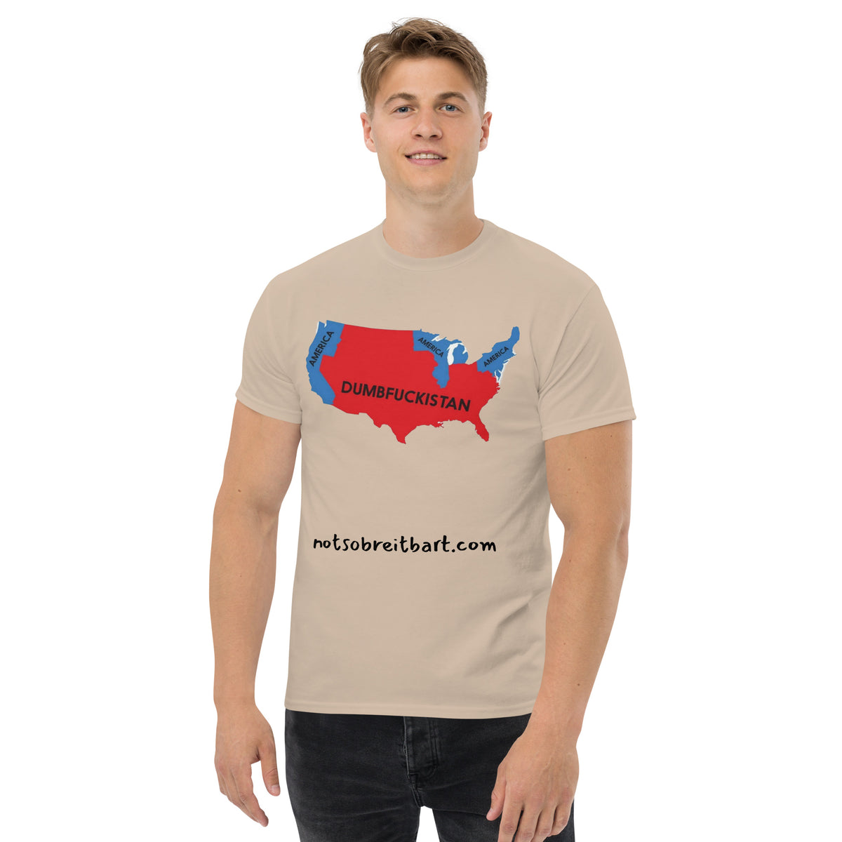 Trump's America:  Dumbfuckistan Unisex classic tee notsobreitbart.com