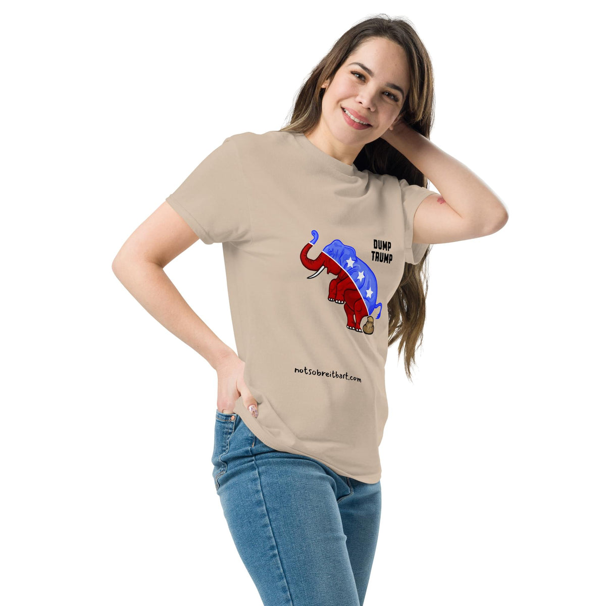 DUMP Trump Unisex classic tee notsobreitbart.com