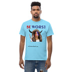 BE WORST Men's (standard/unisex)  classic tee notsobreitbart.com