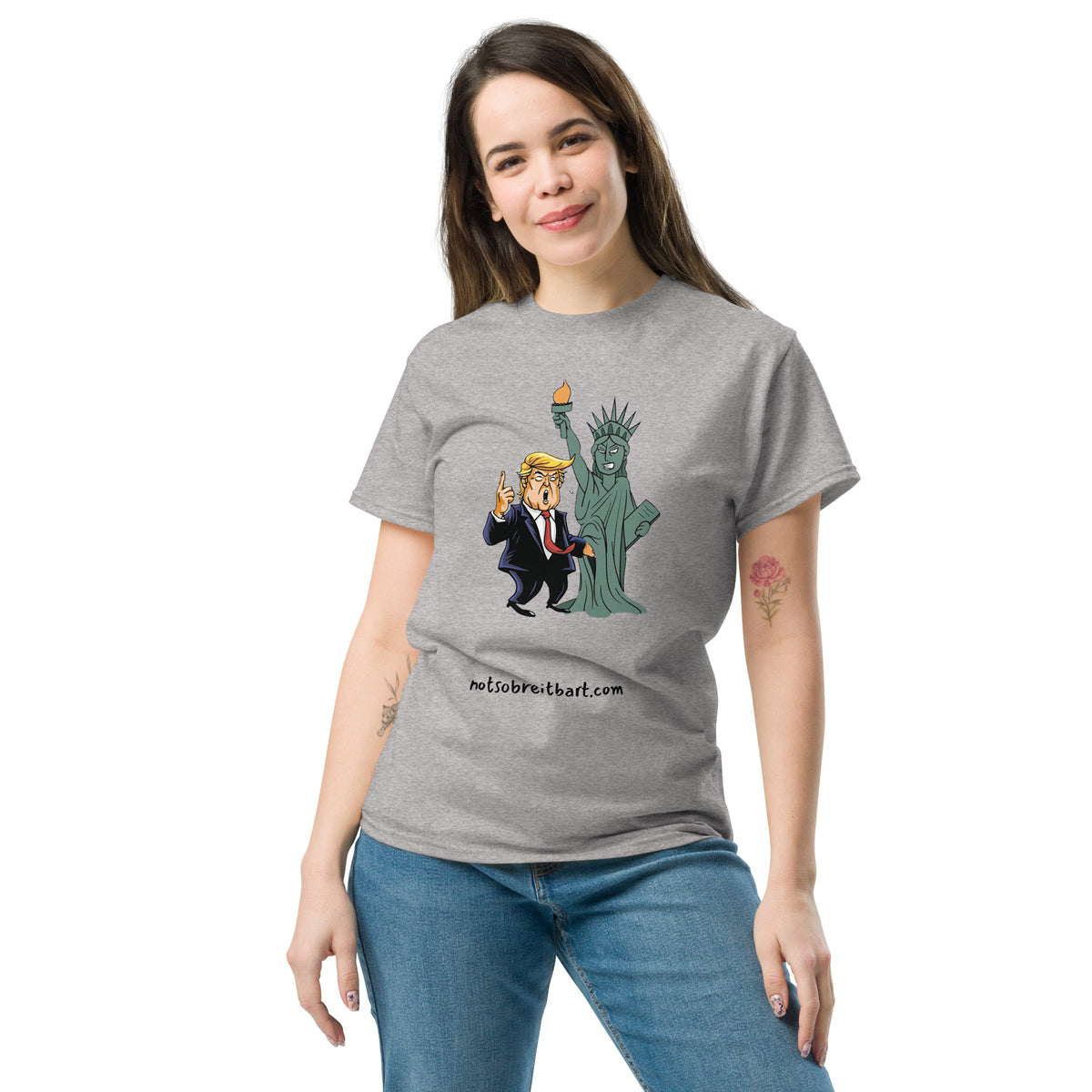Liberty Unisex classic tee notsobreitbart.com