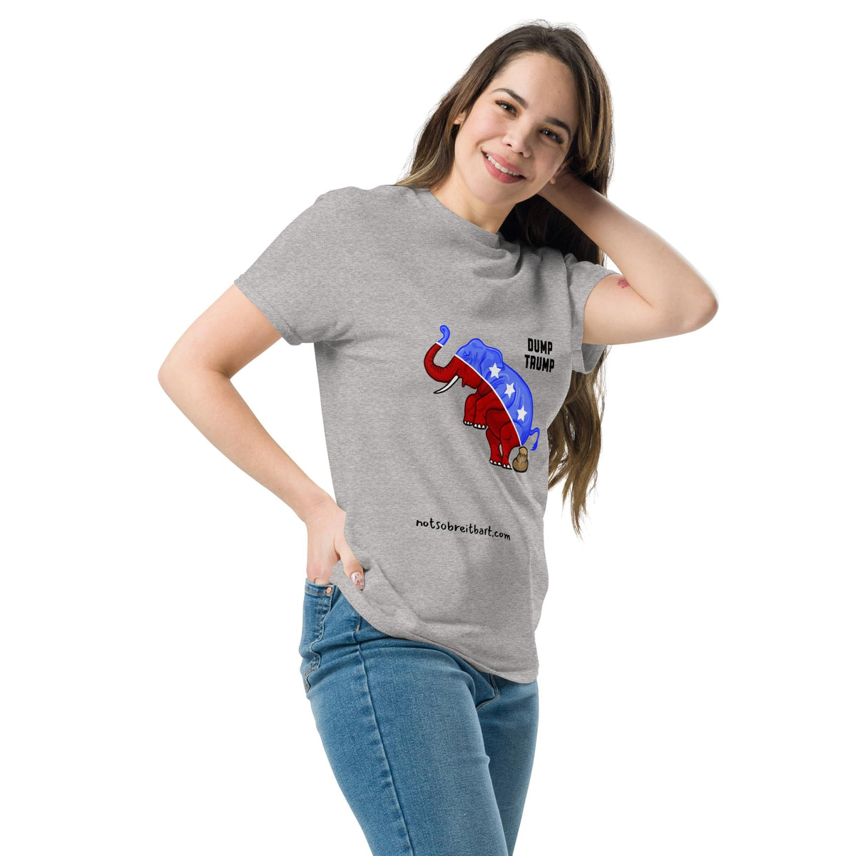 DUMP Trump Unisex classic tee notsobreitbart.com