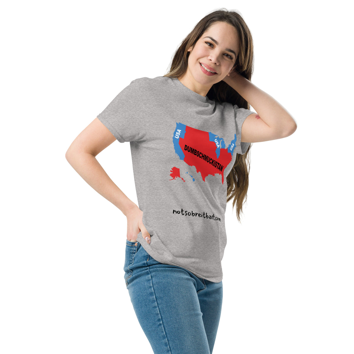 Dumbschmuckistan Unisex classic tee notsobreitbart.com