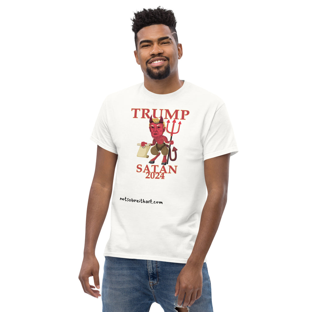 Trump Satan w/horns Unisex classic tee notsobreitbart.com