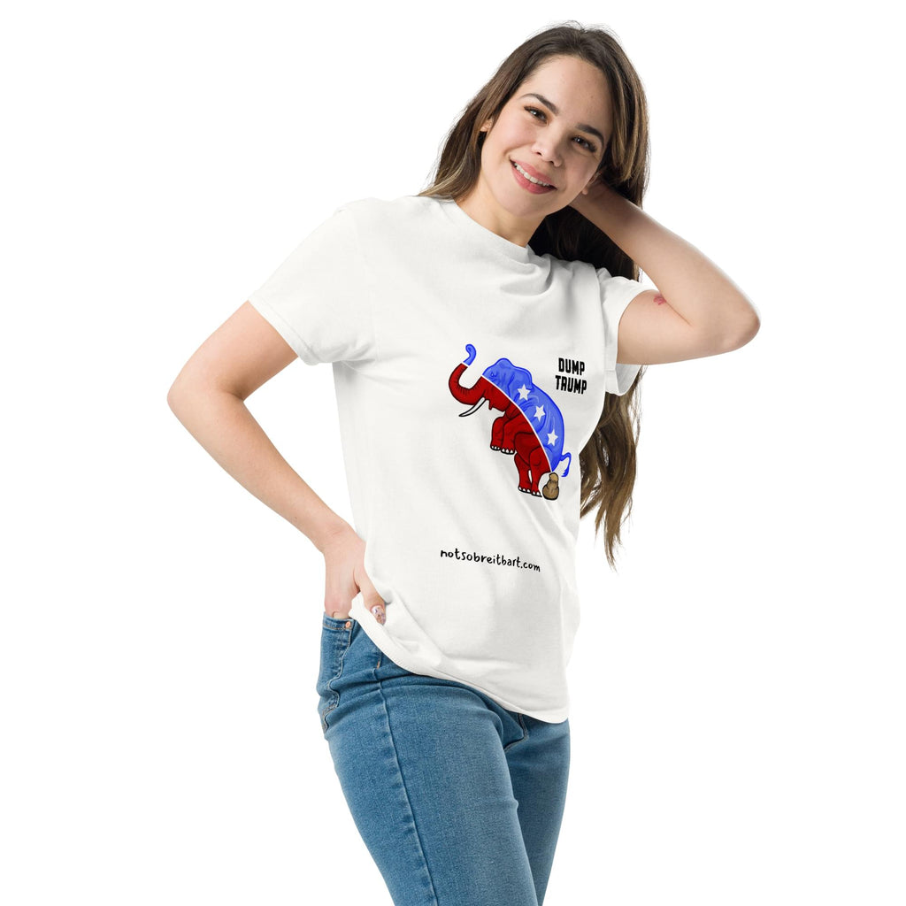 DUMP Trump Unisex classic tee notsobreitbart.com