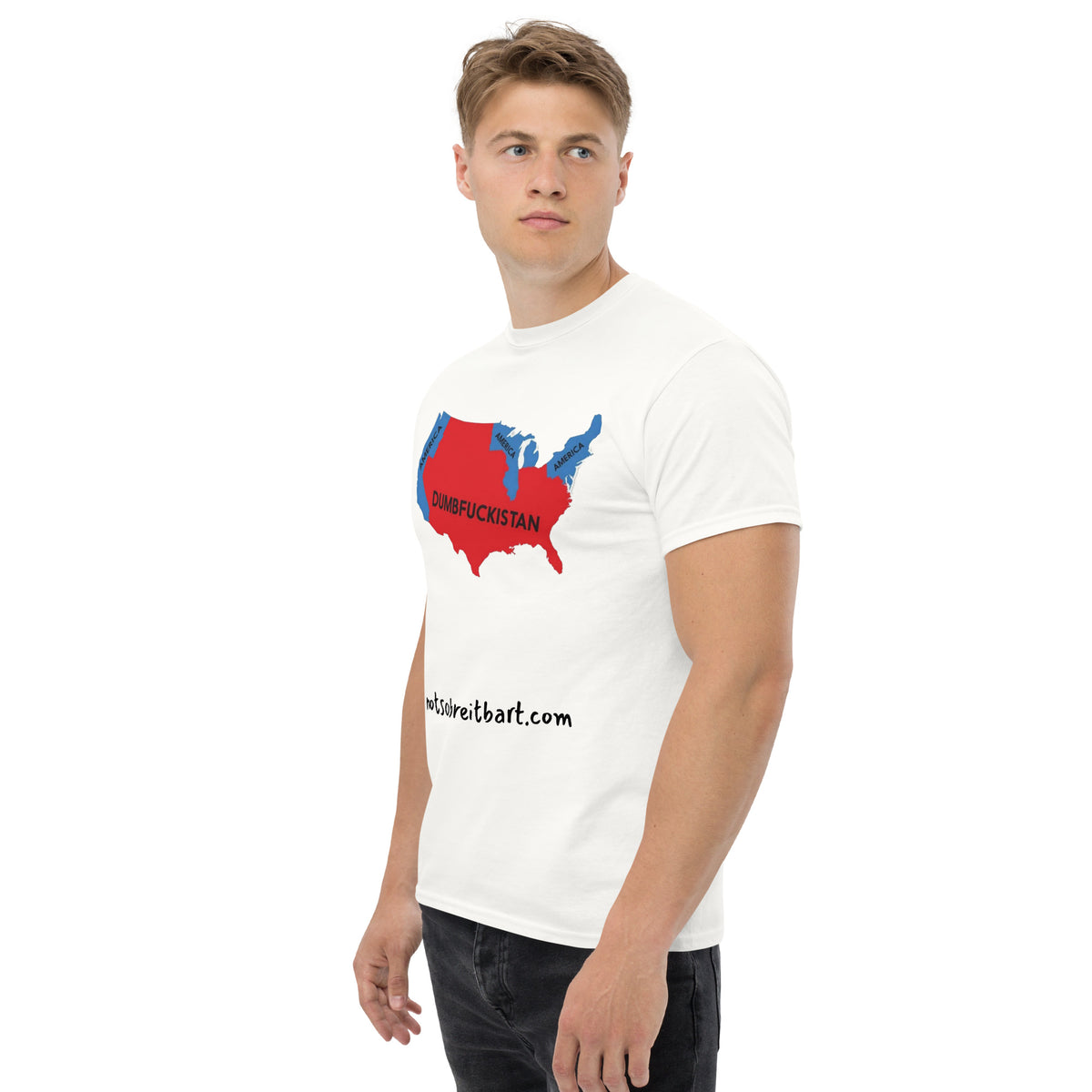 Trump's America:  Dumbfuckistan Unisex classic tee notsobreitbart.com