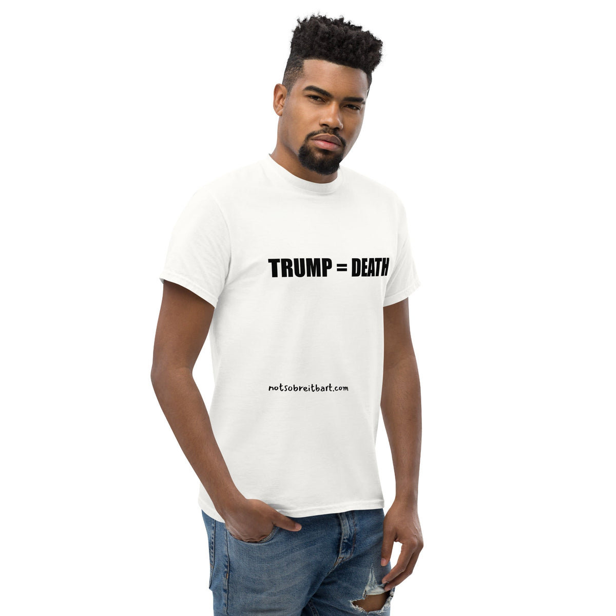 Trump=Death Cutting Foreign Aid Poor Covid Management Trump's policies kill. notsobreitbart.com