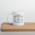D Trump is the Lyin' King White glossy mug notsobreitbart.com