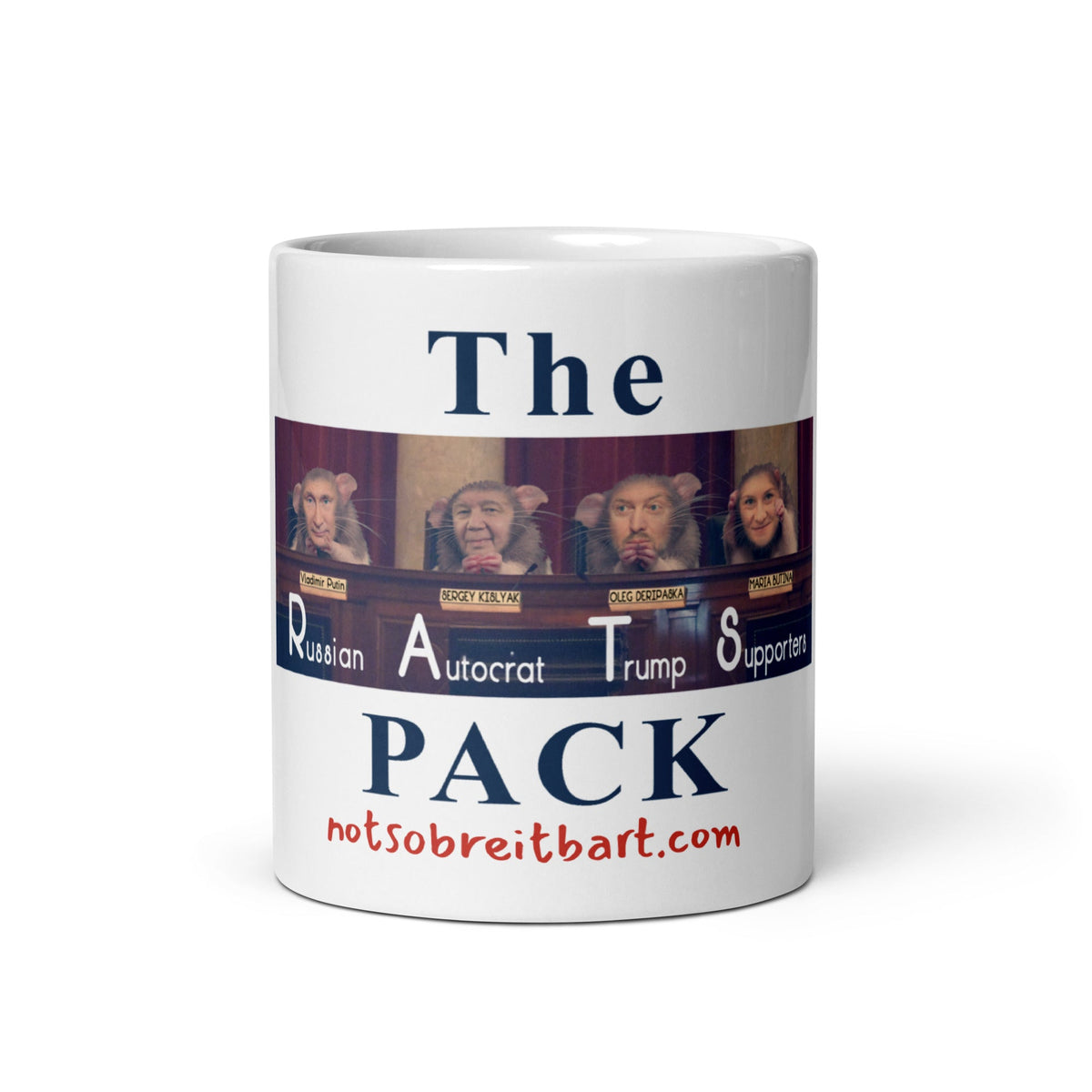 Rats Pack Mug notsobreitbart.com
