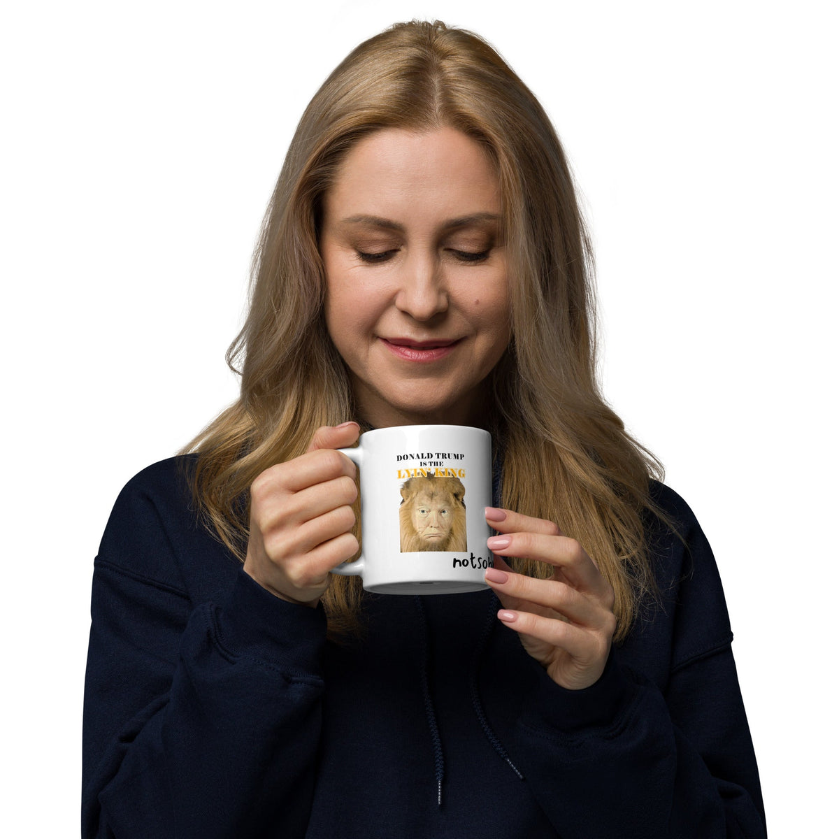 Lyin' King No Reviews White glossy mug notsobreitbart.com