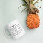 D Trump is the Lyin' King White glossy mug notsobreitbart.com