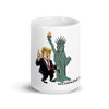 Trump Assault on Lady Liberty Mug notsobreitbart.com