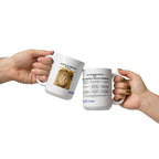D Trump is the Lyin' King White glossy mug notsobreitbart.com