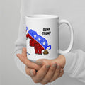 Dump Grump White glossy mug notsobreitbart.com