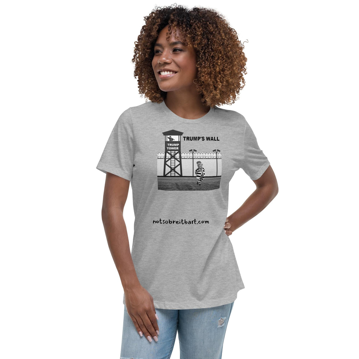Women's Relaxed Soft T-Shirt notsobreitbart.com