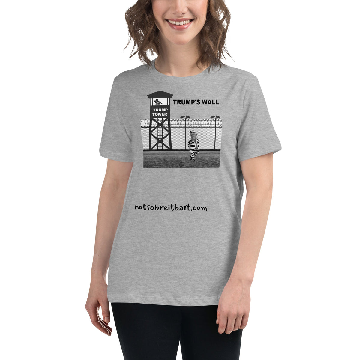 Women's Relaxed Soft T-Shirt notsobreitbart.com