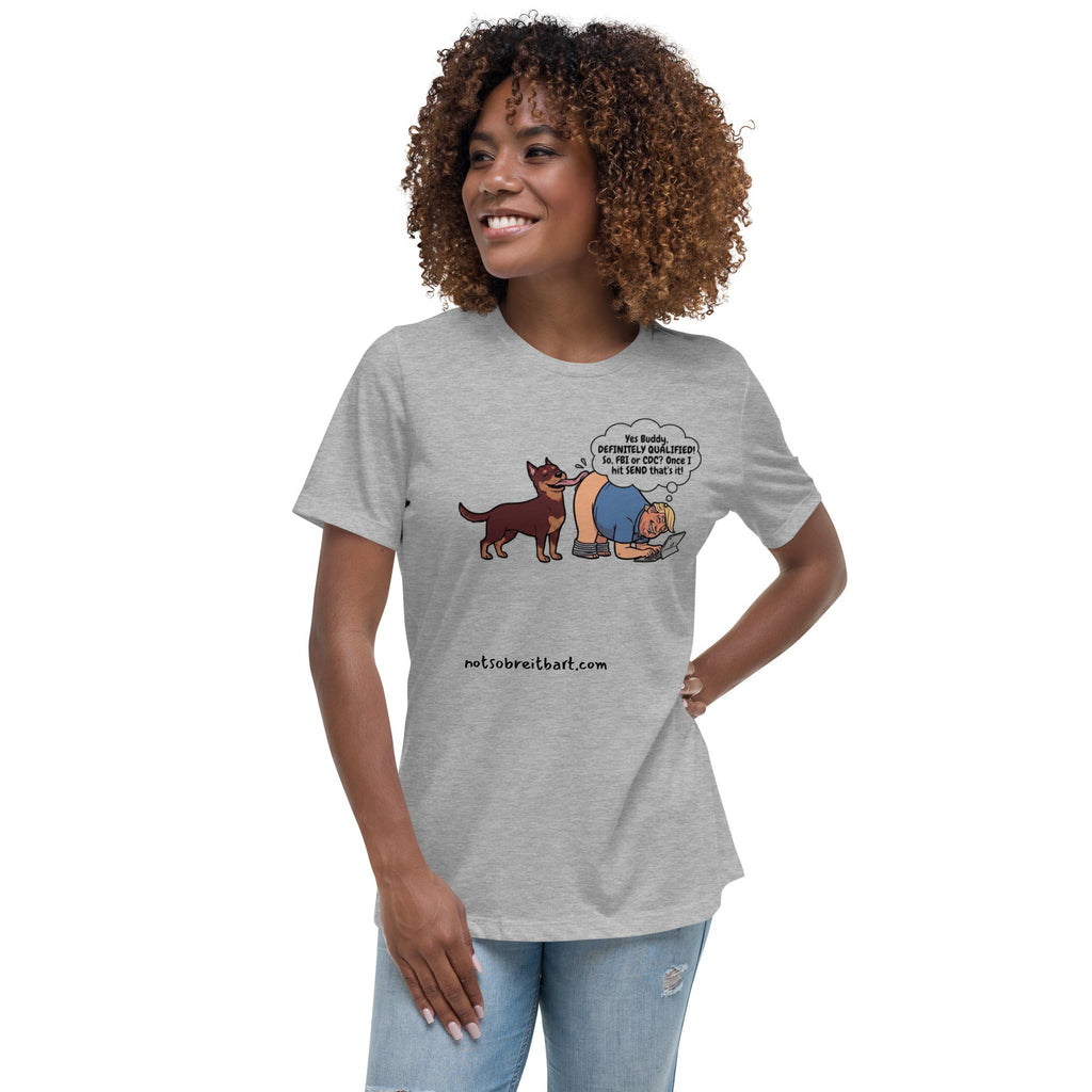 Women's Relaxed T-Shirt notsobreitbart.com