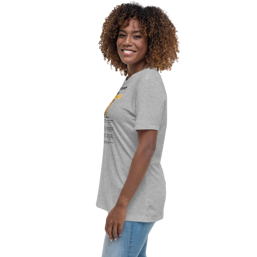 Trump is the Lyin' King!    Women's Relaxed T-Shirt notsobreitbart.com