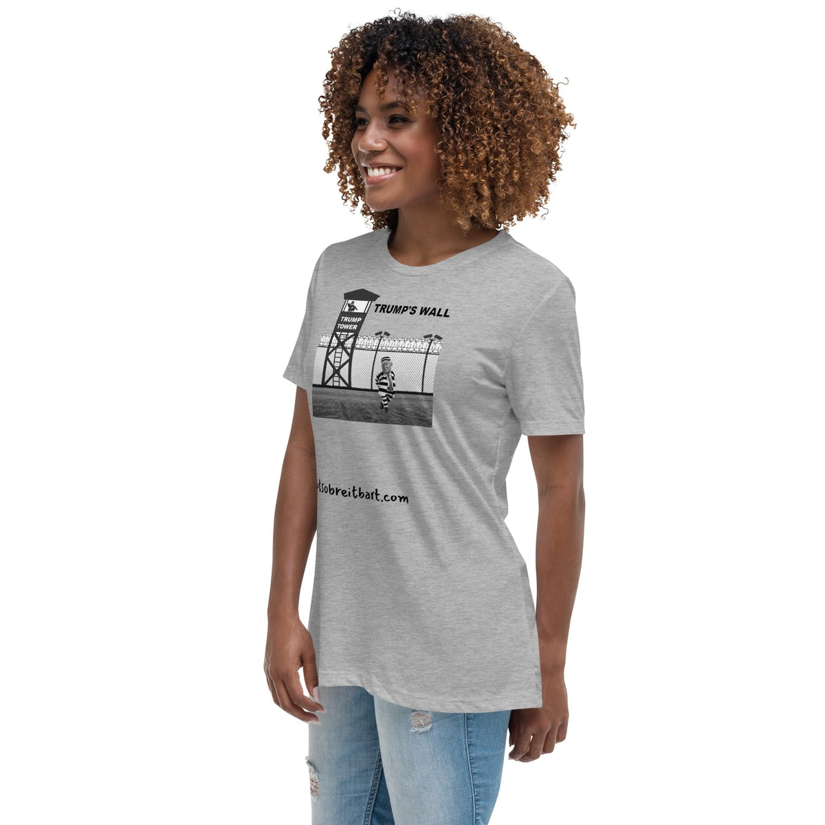 Women's Relaxed Soft T-Shirt notsobreitbart.com