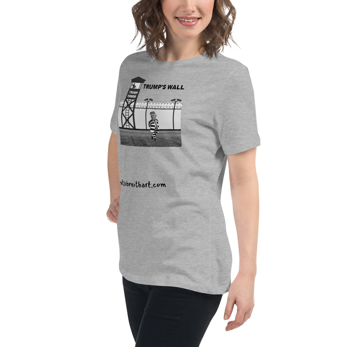 Women's Relaxed Soft T-Shirt notsobreitbart.com