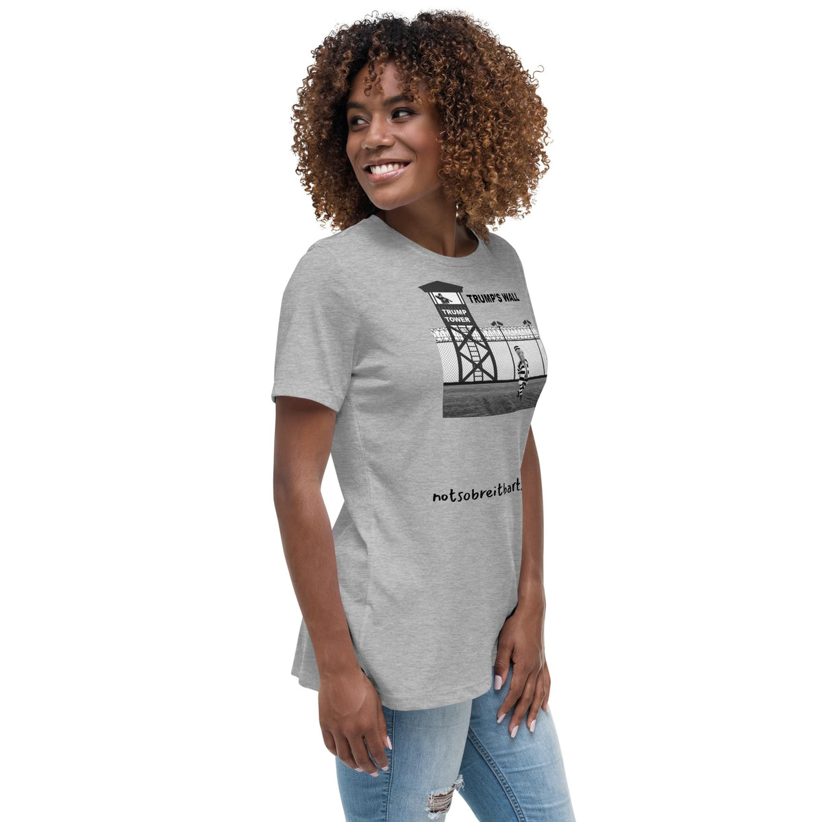 Women's Relaxed Soft T-Shirt notsobreitbart.com