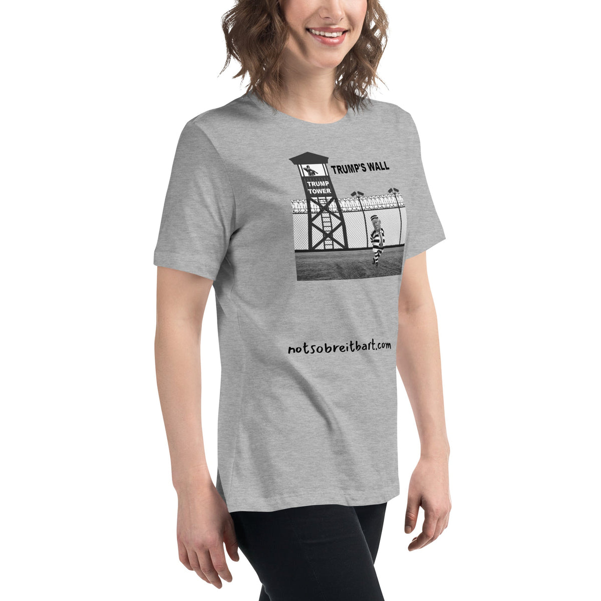 Women's Relaxed Soft T-Shirt notsobreitbart.com