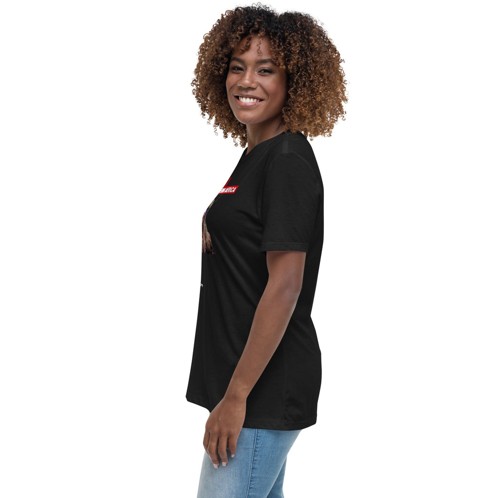 Morons Are Governing America Women's Relaxed T-Shirt notsobreitbart.com