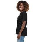 Trump's Stupidity Requires Stronger Meds (design 2) Women's Relaxed T-Shirt notsobreitbart.com