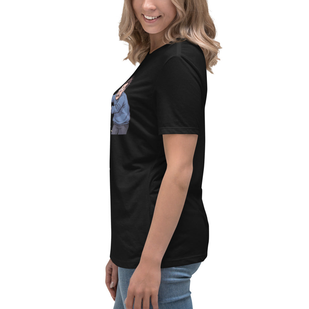 Trump's Stupidity Requires Stronger Meds Women's Relaxed T-Shirt notsobreitbart.com