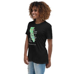 Iran/Trump Golfing Women's Relaxed T-Shirt notsobreitbart.com