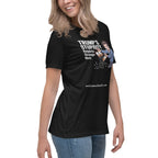 Trump's Stupidity Requires Stronger Meds Women's Relaxed T-Shirt notsobreitbart.com