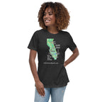 Iran/Trump Golfing Women's Relaxed T-Shirt notsobreitbart.com