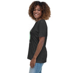 Iran/Trump Golfing Women's Relaxed T-Shirt notsobreitbart.com