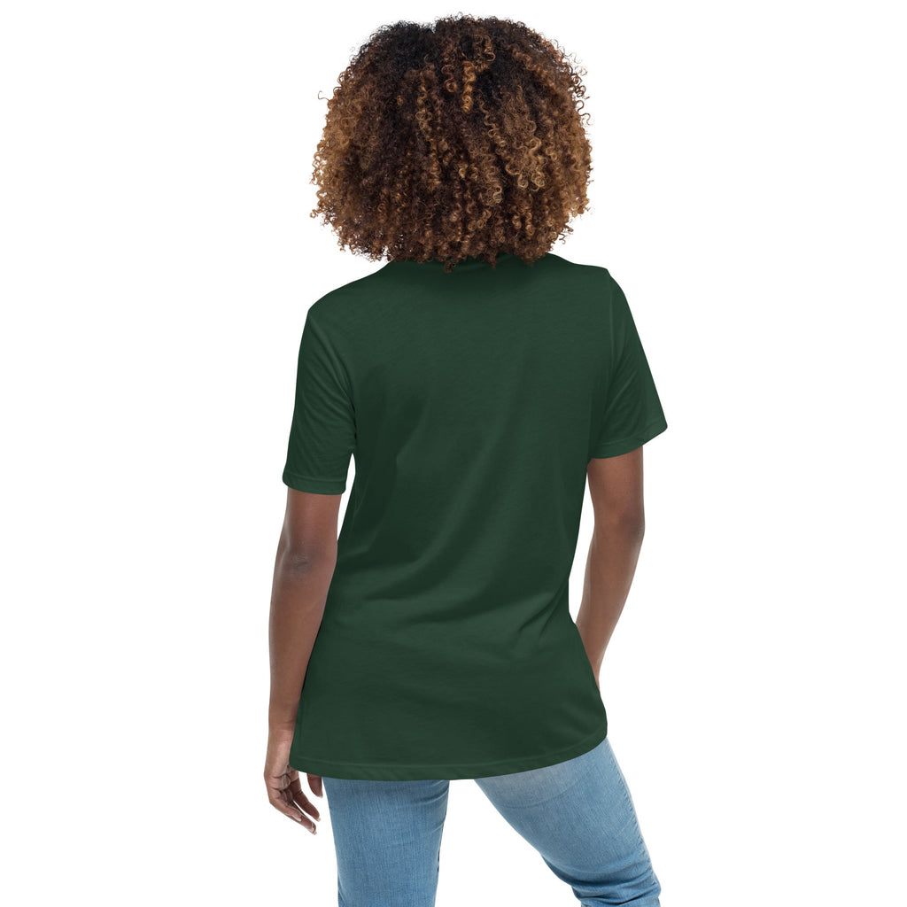 Trump's Stupidity Requires Stronger Meds (design 2) Women's Relaxed T-Shirt notsobreitbart.com