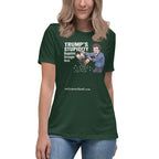 Trump's Stupidity Requires Stronger Meds Women's Relaxed T-Shirt notsobreitbart.com