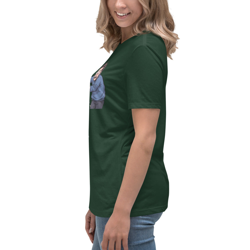 Trump's Stupidity Requires Stronger Meds Women's Relaxed T-Shirt notsobreitbart.com