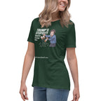 Trump's Stupidity Requires Stronger Meds Women's Relaxed T-Shirt notsobreitbart.com