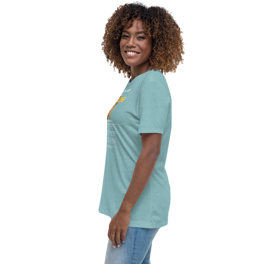 Trump is the Lyin' King!    Women's Relaxed T-Shirt notsobreitbart.com