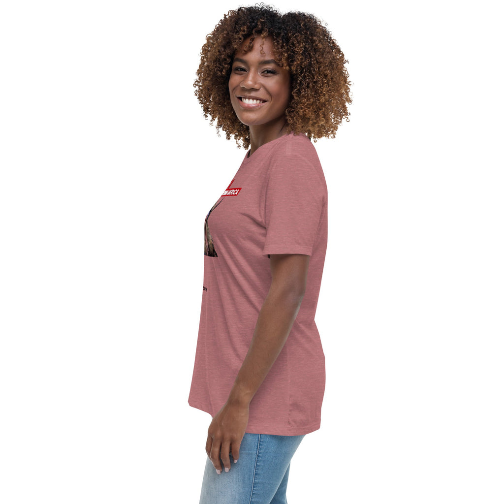 Morons Are Governing America Women's Relaxed T-Shirt notsobreitbart.com