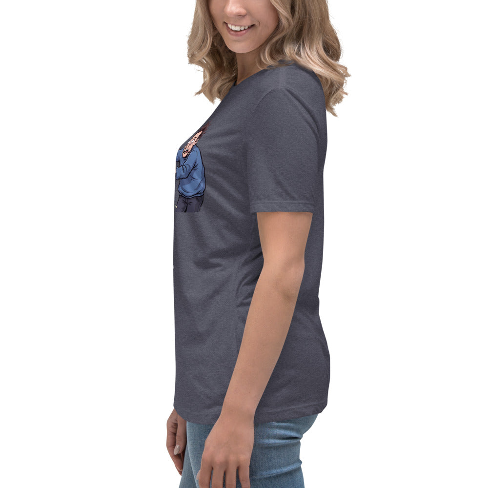 Trump's Stupidity Requires Stronger Meds Women's Relaxed T-Shirt notsobreitbart.com