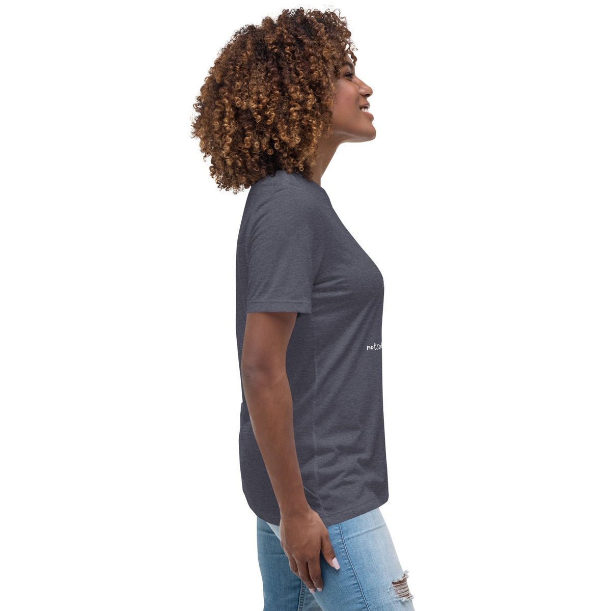 Trump's Stupidity Requires Stronger Meds (design 2) Women's Relaxed T-Shirt notsobreitbart.com
