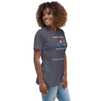 Trump's Stupidity Requires Stronger Meds (design 2) Women's Relaxed T-Shirt notsobreitbart.com