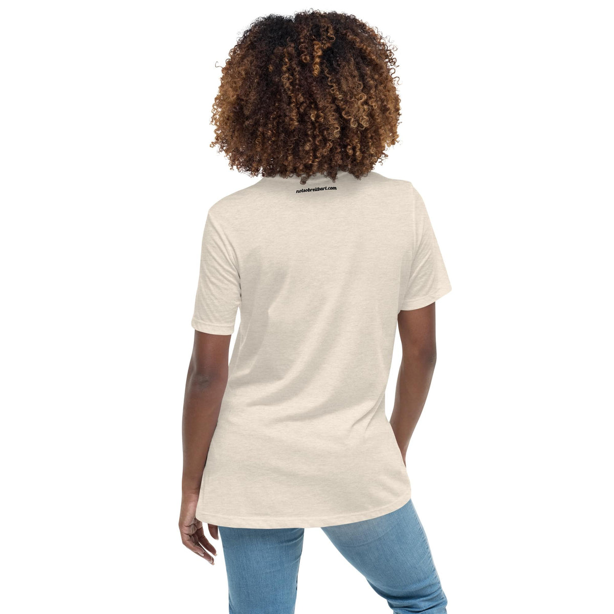 Women's Relaxed Soft T-Shirt notsobreitbart.com