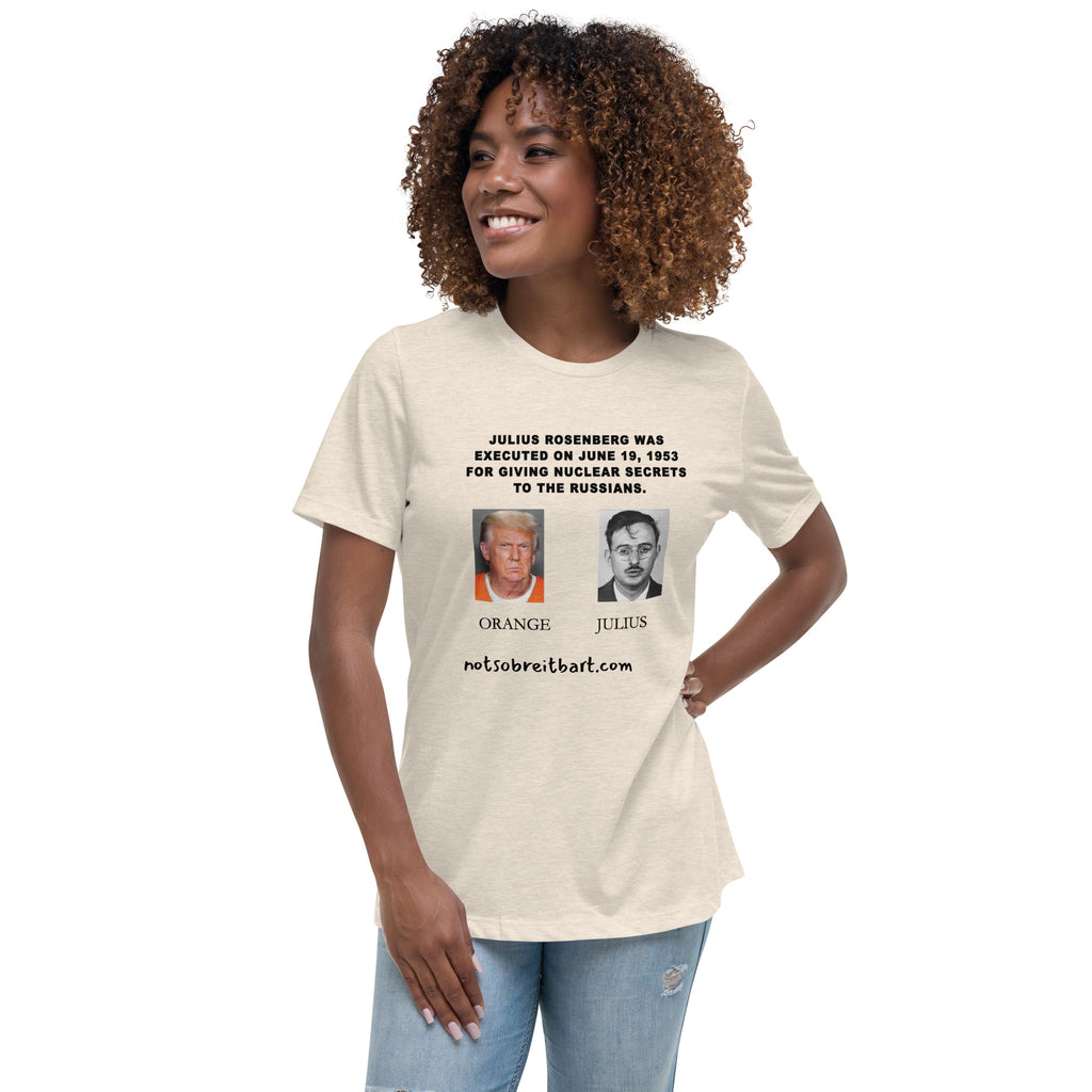 Orange Julius Women's Relaxed T-Shirt notsobreitbart.com