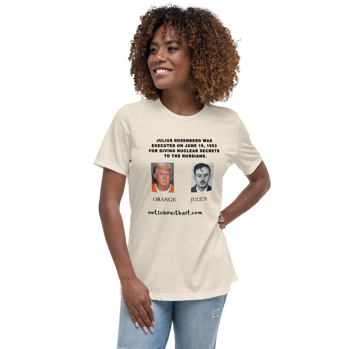 Orange Julius Women's Relaxed T-Shirt notsobreitbart.com