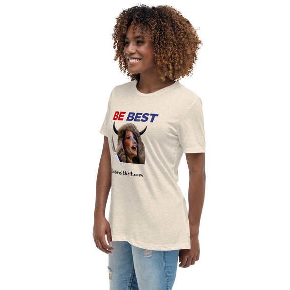 Be Best Women's Relaxed T-Shirt notsobreitbart.com