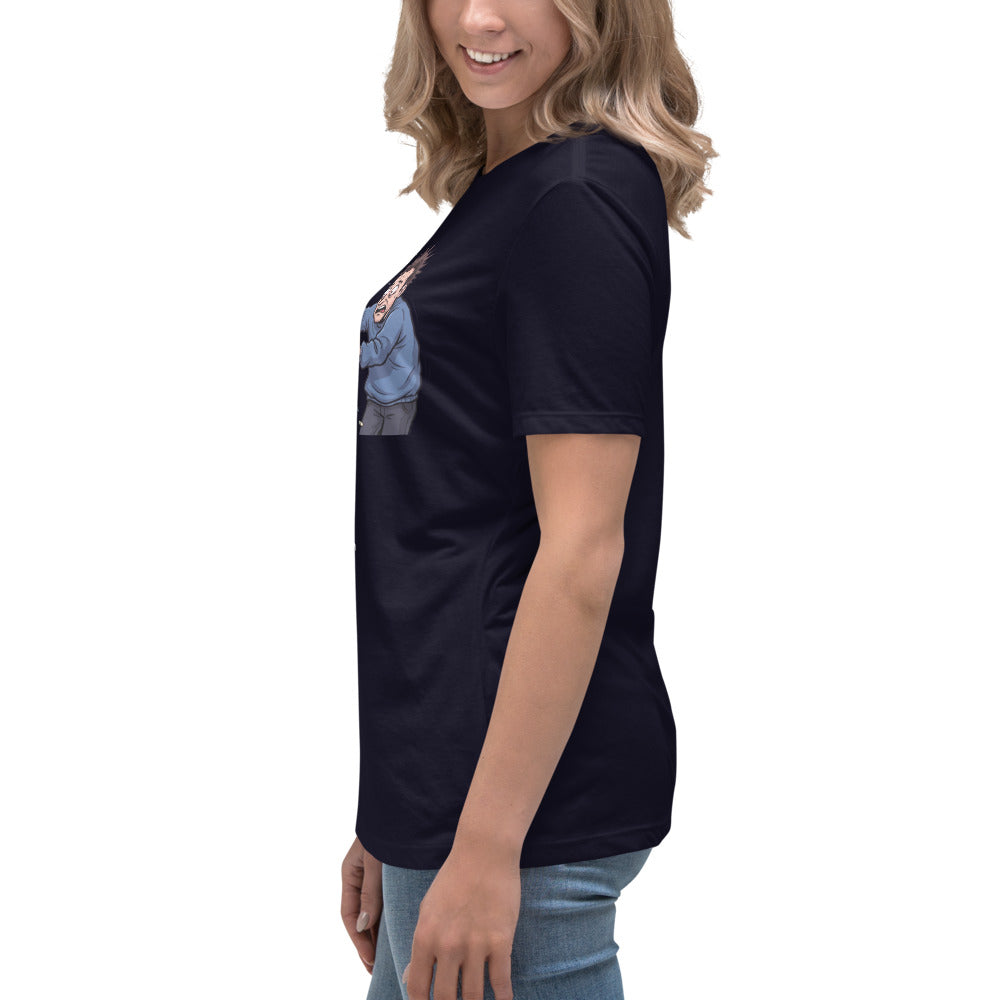 Trump's Stupidity Requires Stronger Meds Women's Relaxed T-Shirt notsobreitbart.com