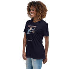 Trump's Stupidity Requires Stronger Meds (design 2) Women's Relaxed T-Shirt notsobreitbart.com