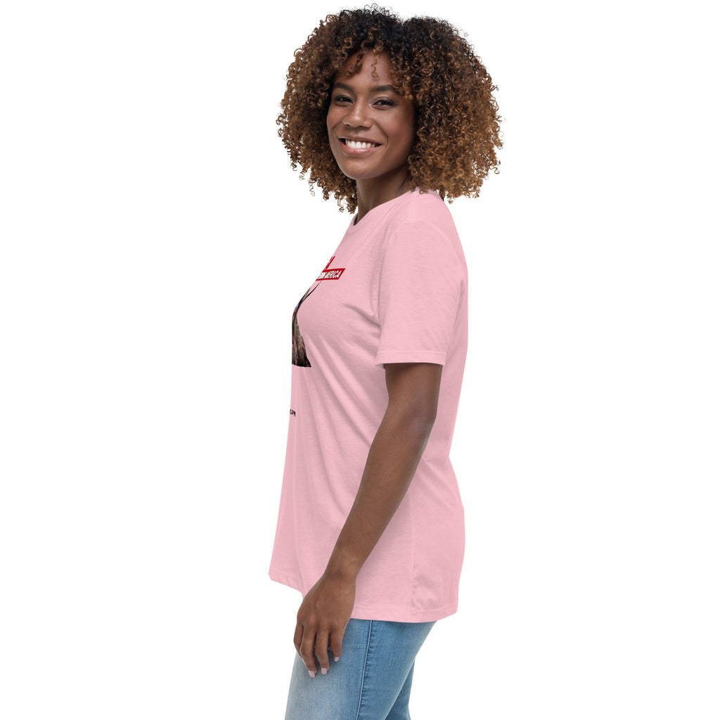 Morons Are Governing America Women's Relaxed T-Shirt notsobreitbart.com